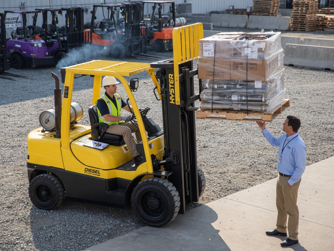 Diesel Forklift Rental services