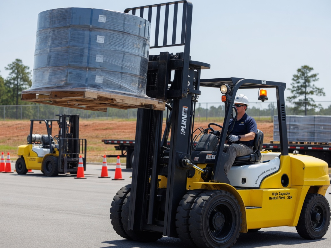 High Capacity Forklift Rental services
