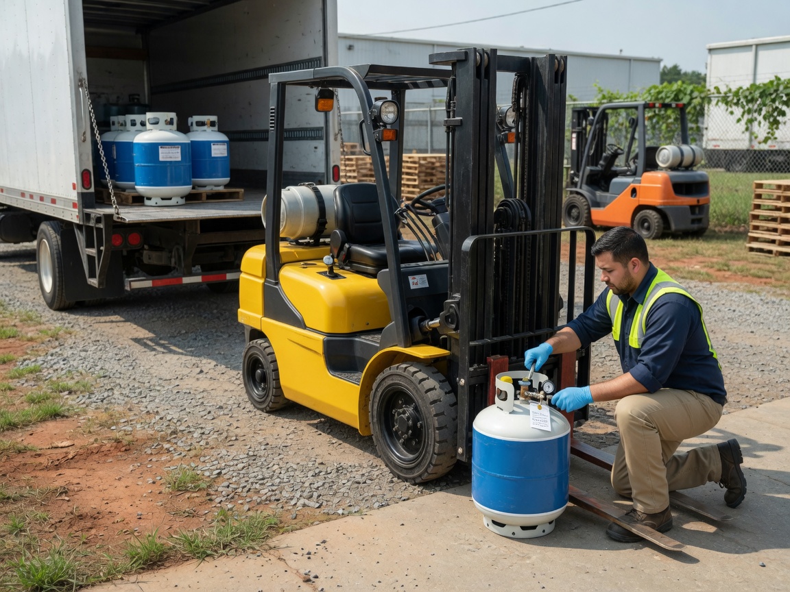 Propane Forklift Rental services