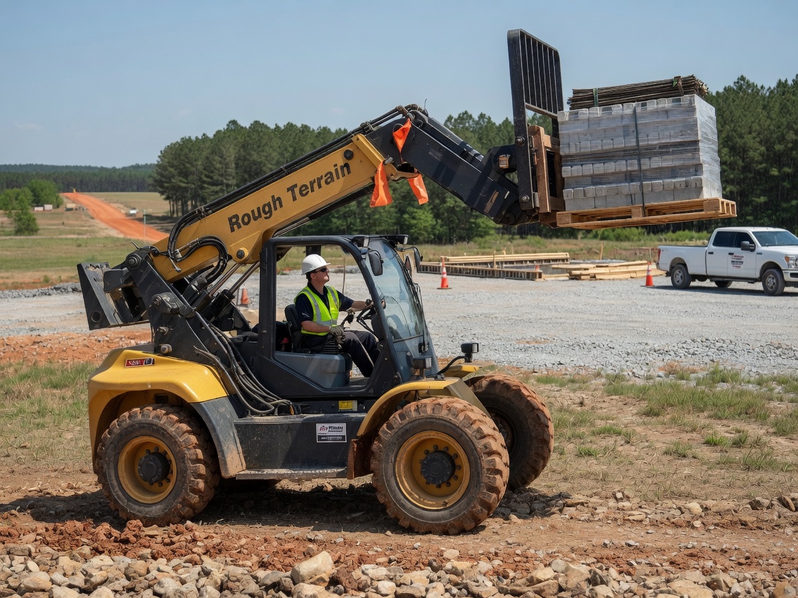 Rough Terrain Forklift Rental services